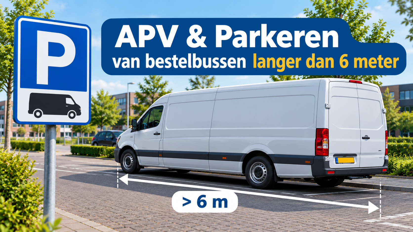 Parkeren van bussen langer dan 6 meter